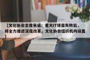 【文化协会主席承诺：重大IT项目失败后，将全力推进深度改革，文化协会组织机构设置】