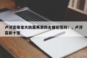 卢浮宫珠宝大劫案再添四名嫌犯落网！，卢浮宫前十宝