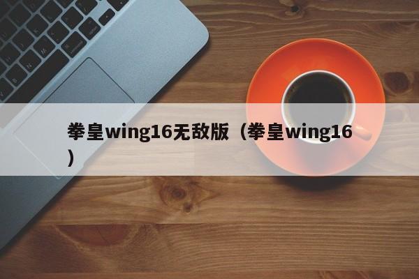 拳皇wing16无敌版(拳皇wing16)