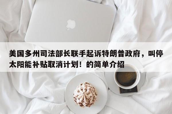 美国多州司法部长联手起诉特朗普政府,叫停太阳能补贴取消计划!的简单介绍