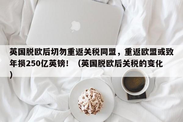 英国脱欧后切勿重返关税同盟,重返欧盟或致年损250亿英镑!(英国脱欧后关税的变化)