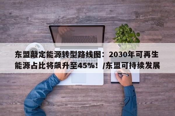 东盟敲定能源转型路线图:2030年可再生能源占比将飙升至45%!/东盟可持续发展