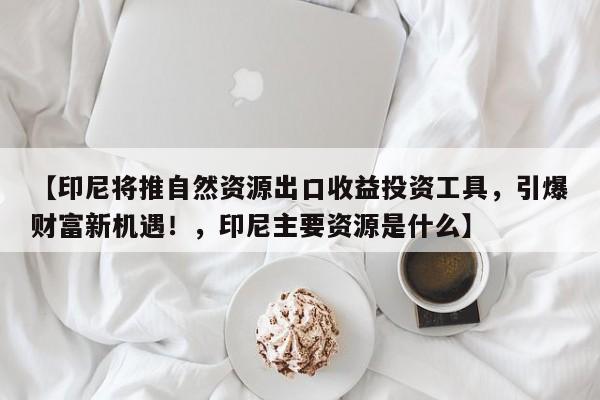 【印尼将推自然资源出口收益投资工具,引爆财富新机遇!,印尼主要资源是什么】