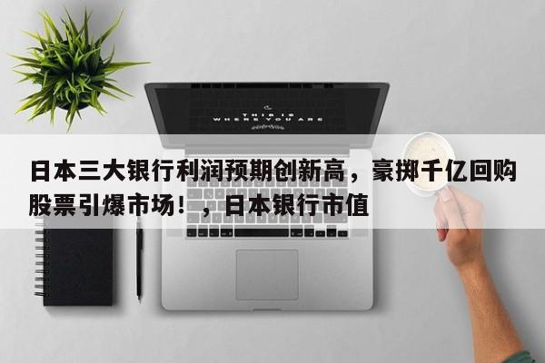 日本三大银行利润预期创新高,豪掷千亿回购股票引爆市场!,日本银行市值