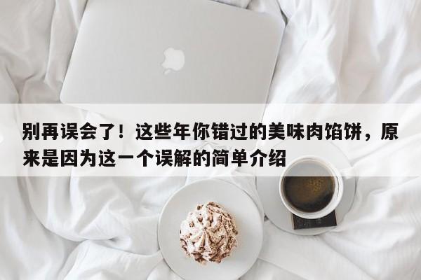 别再误会了!这些年你错过的美味肉馅饼,原来是因为这一个误解的简单介绍