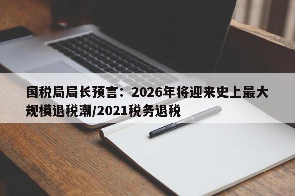 国税局局长预言:2026年将迎来史上最大规模退税潮/2021税务退税