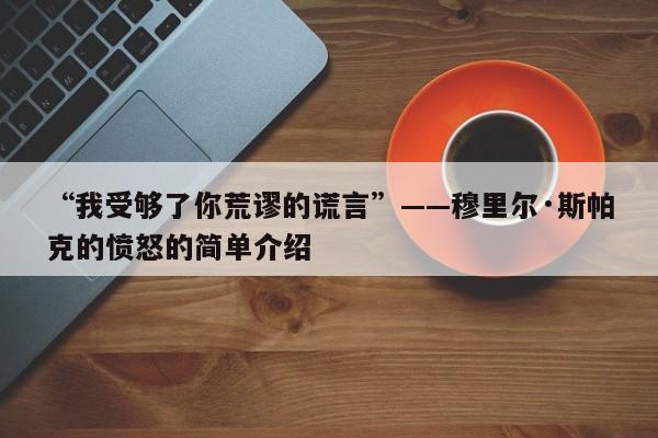 “我受够了你荒谬的谎言”——穆里尔·斯帕克的愤怒的简单介绍
