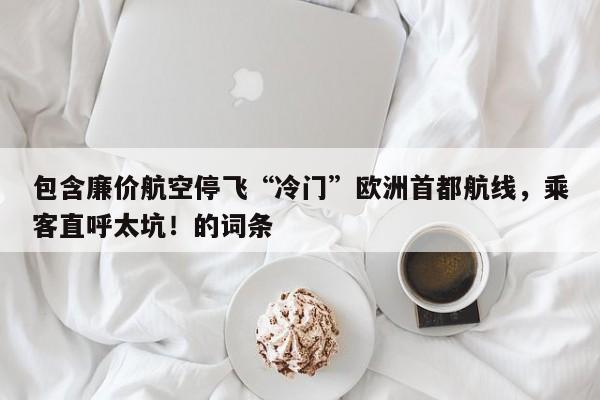 包含廉价航空停飞“冷门”欧洲首都航线,乘客直呼太坑!的词条