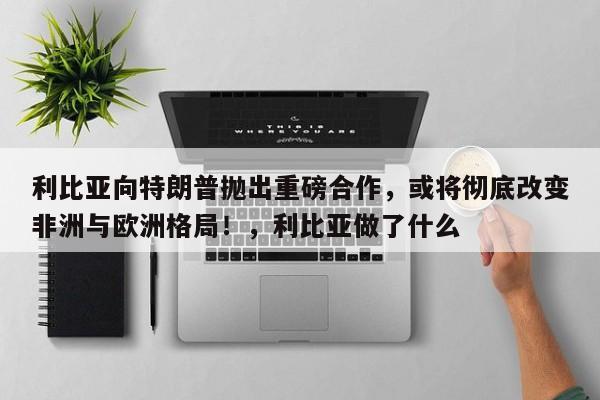 利比亚向特朗普抛出重磅合作，或将彻底改变非洲与欧洲格局！，利比亚做了什么