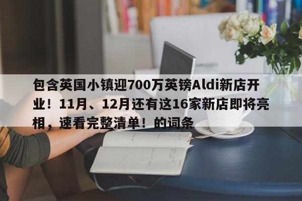 包含英国小镇迎700万英镑Aldi新店开业!11月、12月还有这16家新店即将亮相,速看完整清单!的词条