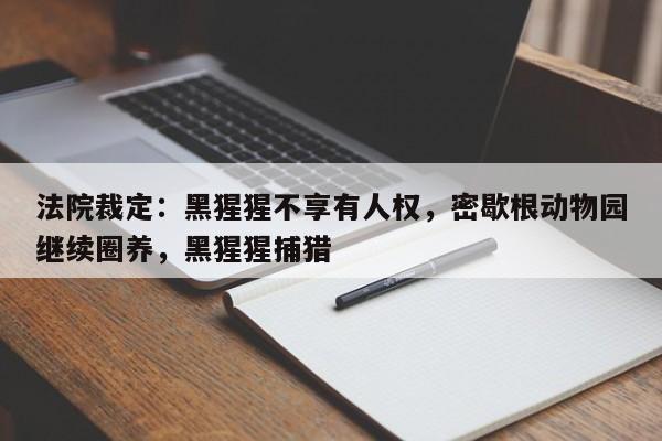 法院裁定:黑猩猩不享有人权,密歇根动物园继续圈养,黑猩猩捕猎