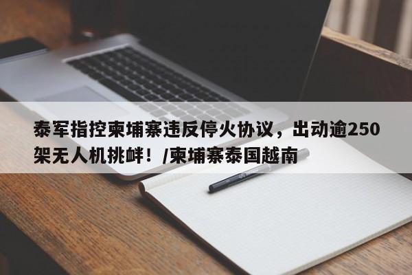 泰军指控柬埔寨违反停火协议,出动逾250架无人机挑衅!/柬埔寨泰国越南