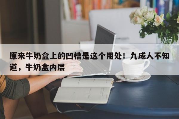原来牛奶盒上的凹槽是这个用处!九成人不知道,牛奶盒内层