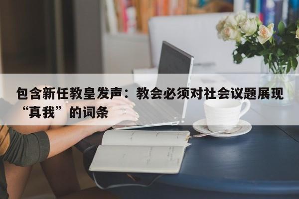 包含新任教皇发声:教会必须对社会议题展现“真我”的词条