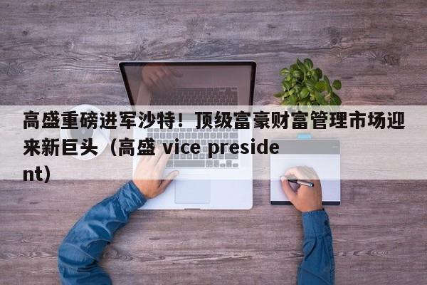 高盛重磅进军沙特!顶级富豪财富管理市场迎来新巨头(高盛 vice president)