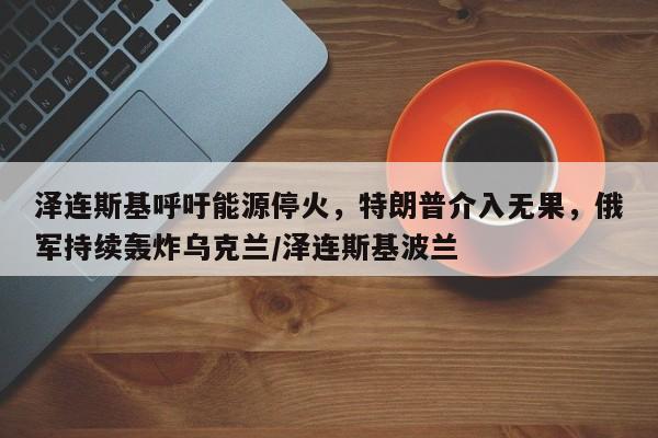 泽连斯基呼吁能源停火,特朗普介入无果,俄军持续轰炸乌克兰/泽连斯基波兰