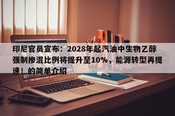 印尼官员宣布:2028年起汽油中生物乙醇强制掺混比例将提升至10%,能源转型再提速!的简单介绍